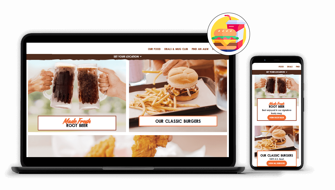 A&W All-American Food Restaurant Data Scraping
