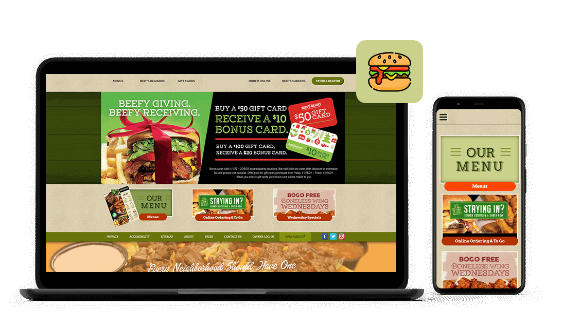 Beef 'O' Brady's Restaurant Data Scraping To Get Structured Restaurant Data Extraction