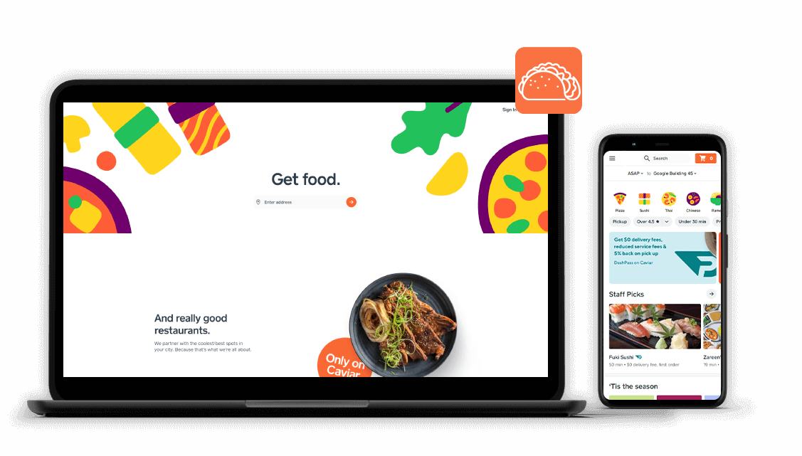 Caviar Data Scraping - Caviar API - Caviar Food Delivery Data