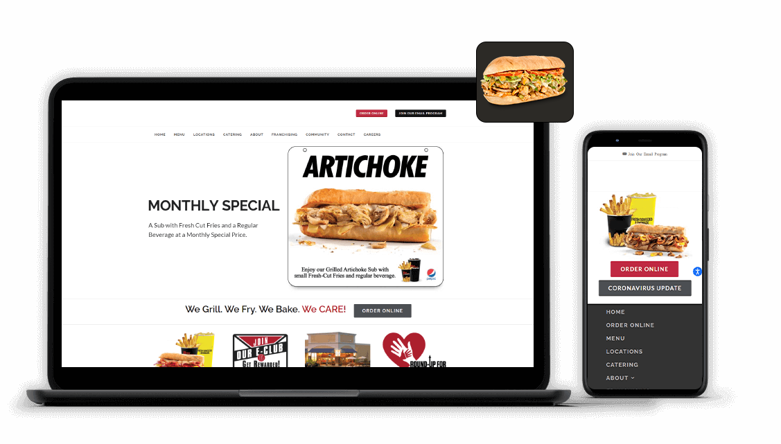 Penn Station East Coast Subs Restaurant Data Scraping To Get Structured Restaurant Data Extraction